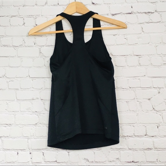 Adidas Running Racerback Black Tank Top size Small - Picture 2 of 4